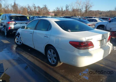 2005 Lexus Es 330 z USA, uszkodzony, nr VIN JTHBA30G655142060